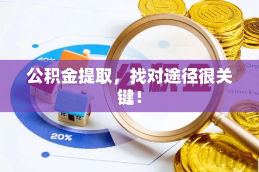 汉南公积金提取，找对途径很关键！