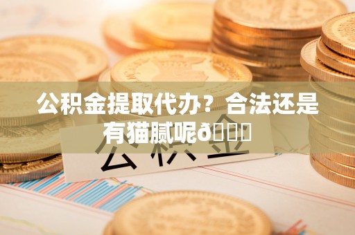 汉南公积金提取代办？合法还是有猫腻呢😏