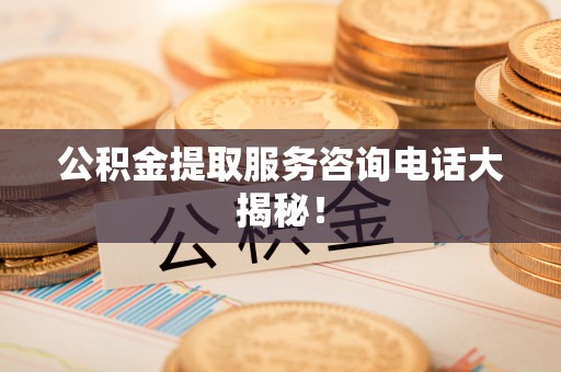汉南公积金提取服务咨询电话大揭秘！