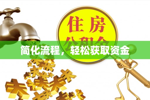 汉南简化流程，轻松获取资金