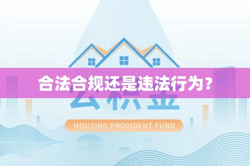 汉南合法合规还是违法行为？